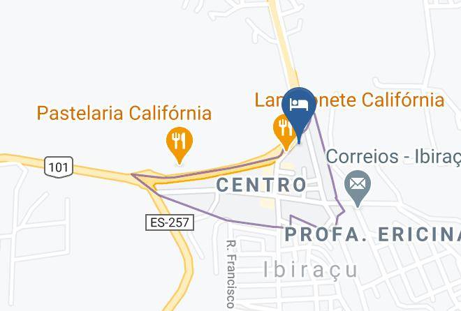 Ibiracu - Hotel California Maps