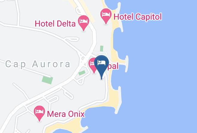 Mangalia - Hotel California Maps