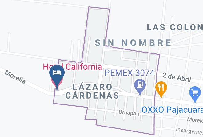 Pajacuaran - Hotel California Maps
