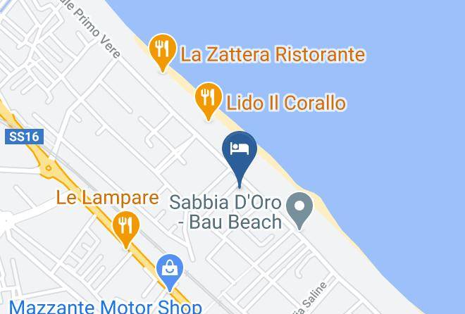 Pescara - Hotel California Maps