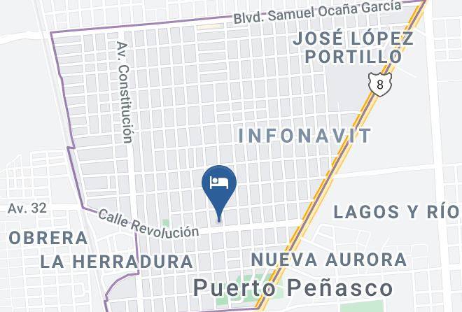 Puerto Penasco Municipality - Hotel California Maps