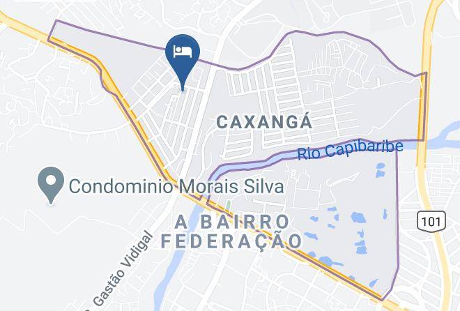 Recife - Hotel California Maps