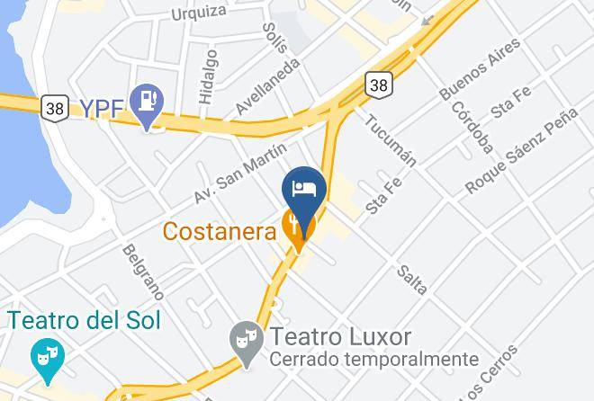 Santa Maria Department - Hotel California Spa Maps