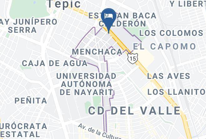 Hotel California Map