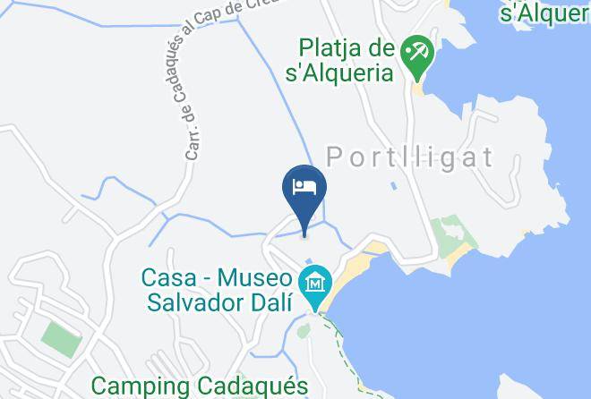 Girona - Hotel Calina Maps