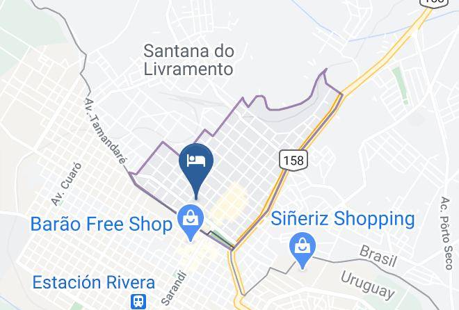 Santana Do Livramento - Hotel Callas Maps