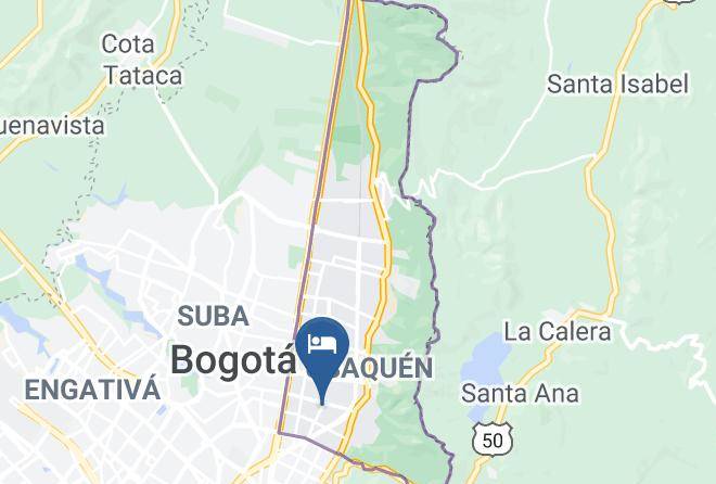 Bogota - Hotel Calle 112 Maps