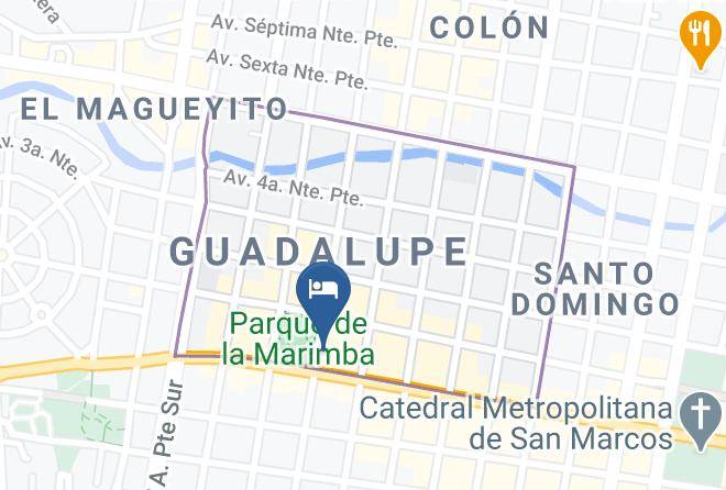 Tuxtla Gutierrez - Hotel Calle 8 Maps