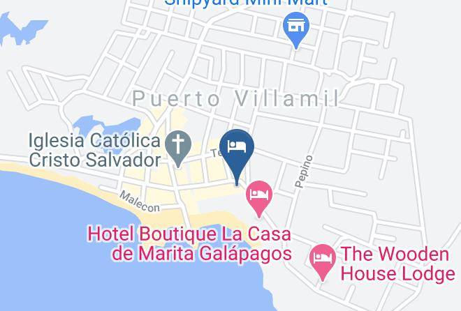 Isabela - Hotel Cally Maps