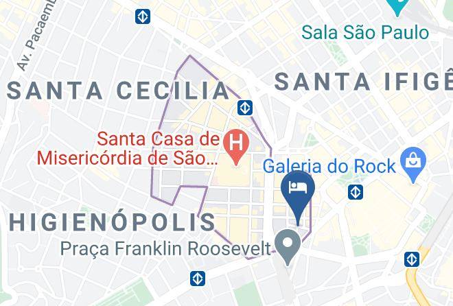 Sao Paulo Republica - Hotel Calstar Maps