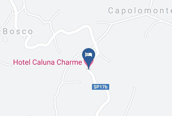 Salerno - Hotel Caluna Charme Maps