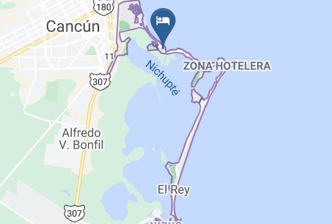 Benito Juarez - Hotel Calypso Cancun Maps