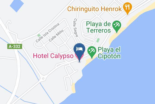 Almeria - Hotel Calypso Maps