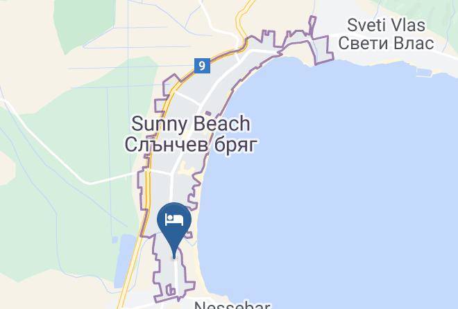 Nesebar - Hotel Calypso Maps