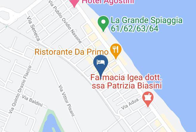 Rimini - Hotel Calypso Maps