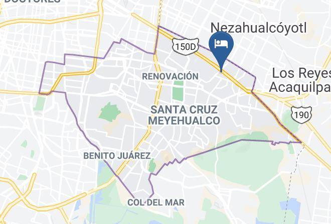 Iztapalapa - Hotel Camaleon Maps