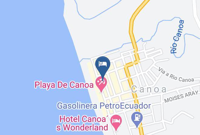 San Vicente - Hotel Camaleon Maps