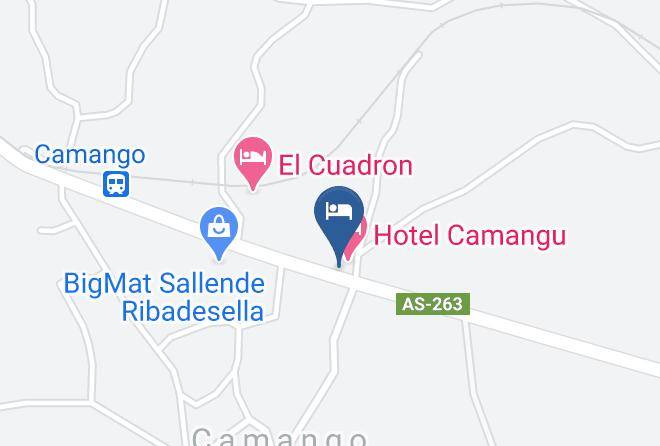 Asturias - Hotel Camangu Maps