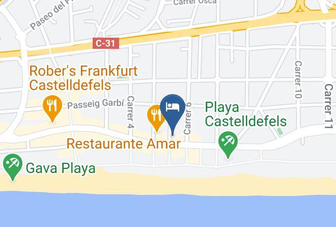 Barcelona - Hotel Camarote H Maps