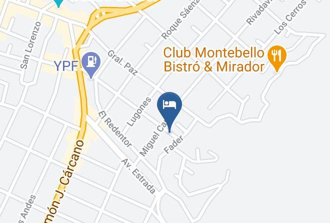 Santa Maria Department - Hotel Cambambu Maps
