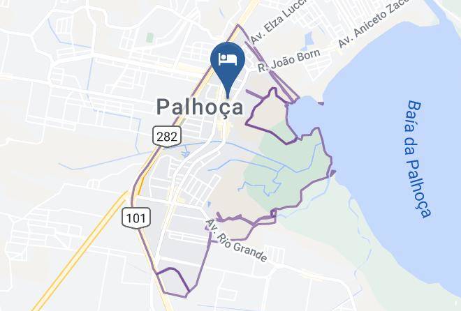Palhoca - Hotel Cambirela Maps