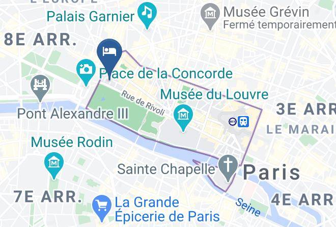 Paris - Hotel Cambon Maps