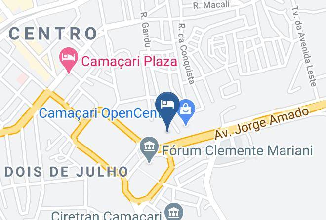 Camacari - Hotel Cambuci Maps