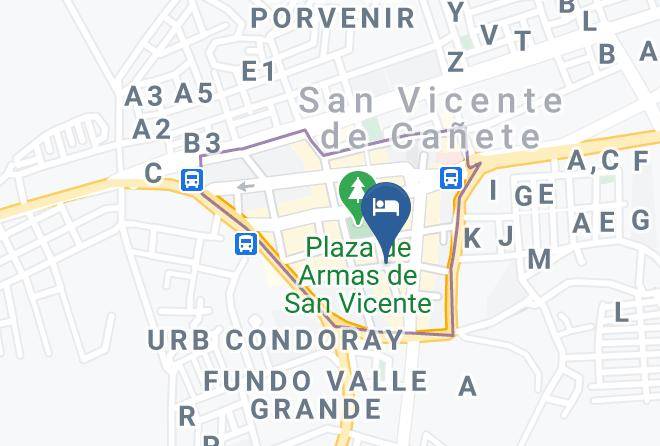 Canete - Hotel Camelia Maps