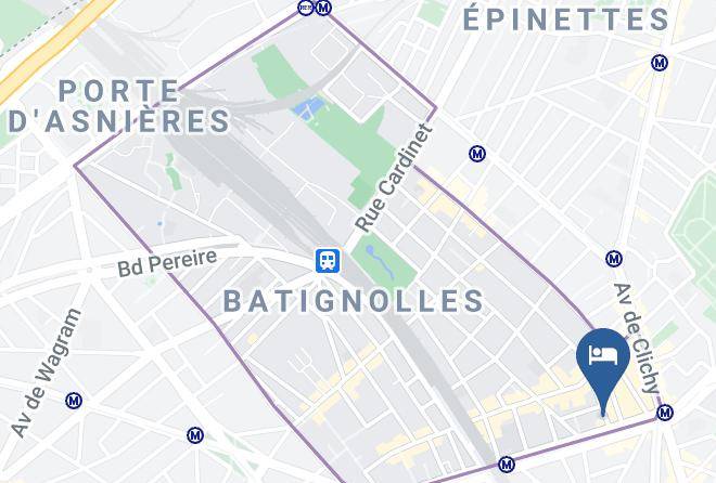 Paris - Hotel Camelia International Maps