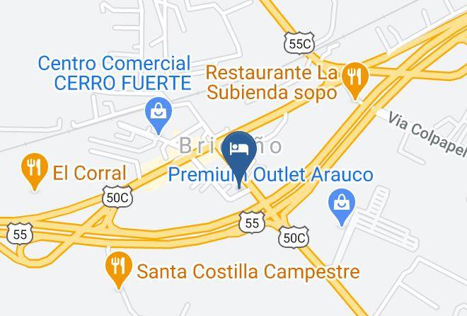 Sopo - Hotel Camelia Real Briceno Maps