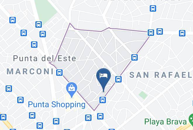 Punta Del Este - Hotel Camelot Maps