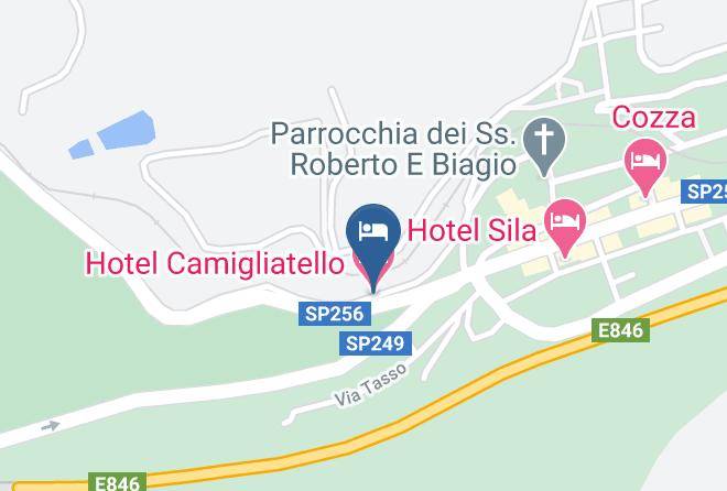 Cosenza - Hotel Camigliatello Maps