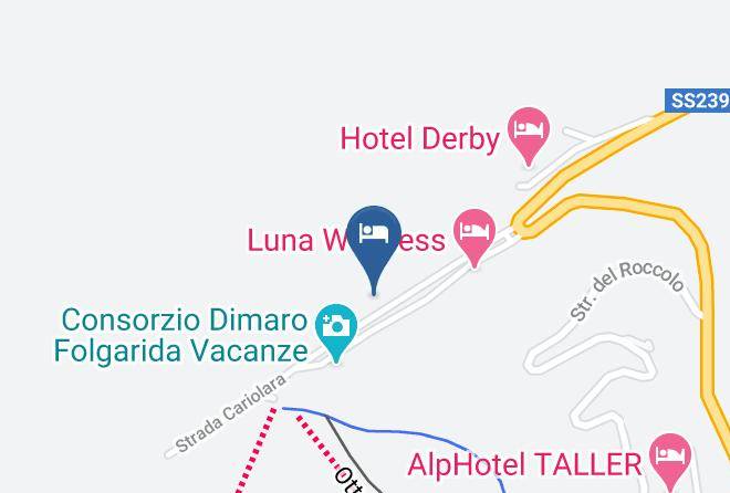 Trento - Hotel Caminetto Folgarida Maps