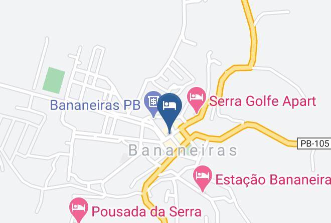 Bananeiras - Hotel Caminho Do Frio Maps
