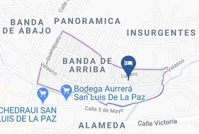 San Luis De La Paz - Hotel Camino De La Plata Maps