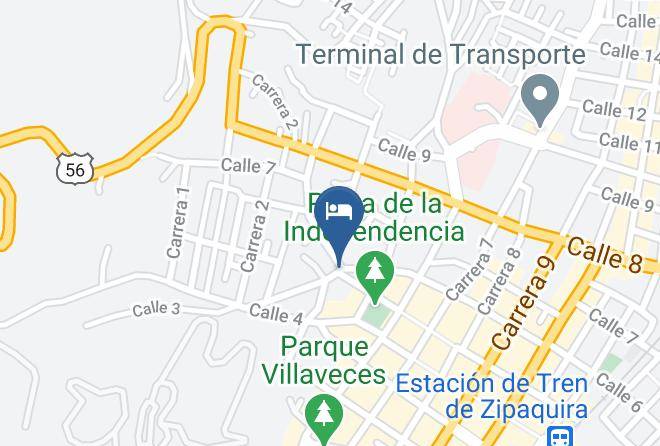 Zipaquira - Hotel Camino De La Sal Maps