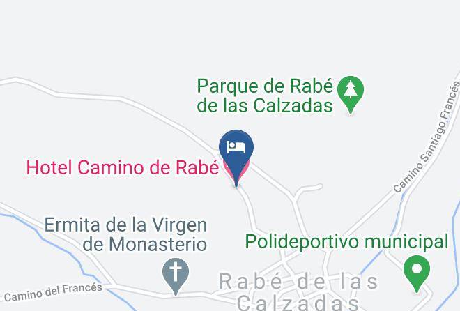 Hotel Camino De Rabe Map