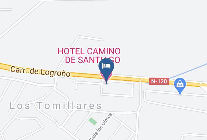Burgos - Hotel Camino De Santiago Maps