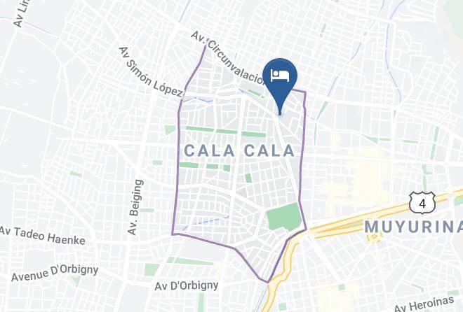 Cercado - Hotel Camino Plaza Maps