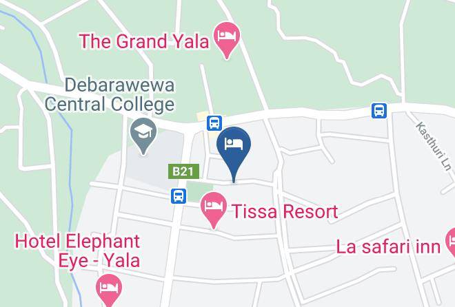 Galle - Hotel Camorich Maps
