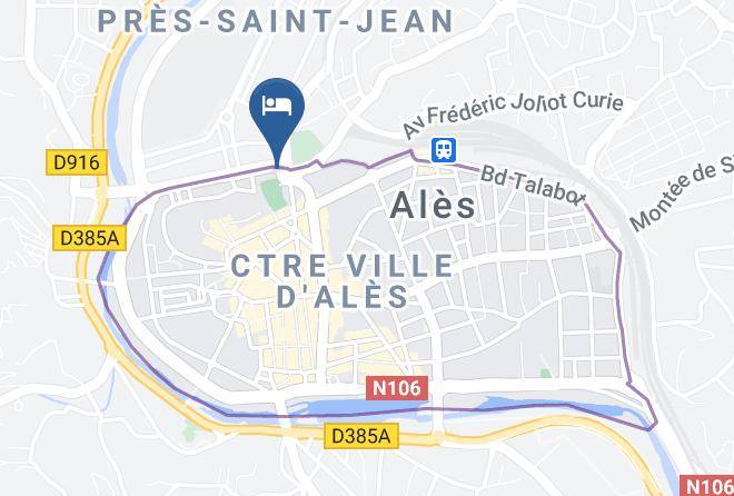 Gard - Hotel Campanile Ales Centre Cevennes Maps