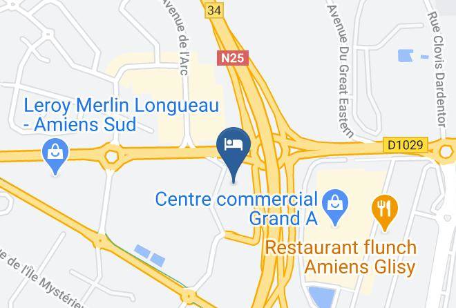 Somme - Hotel Campanile Amiens Glisy Maps