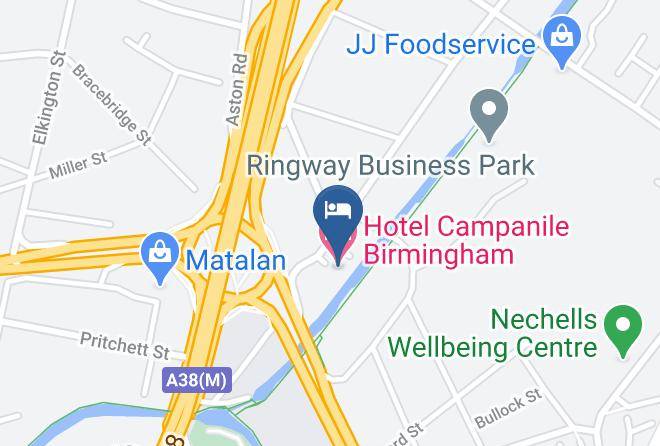 Birmingham - Hotel Campanile Birmingham Maps