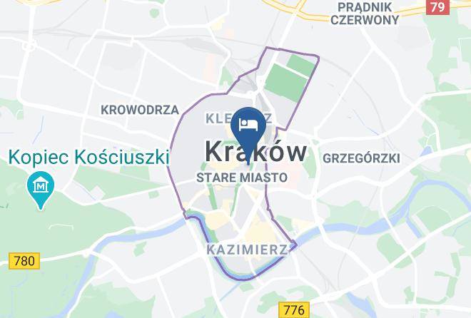 Hotel Campanile Cracovie Krakow Map