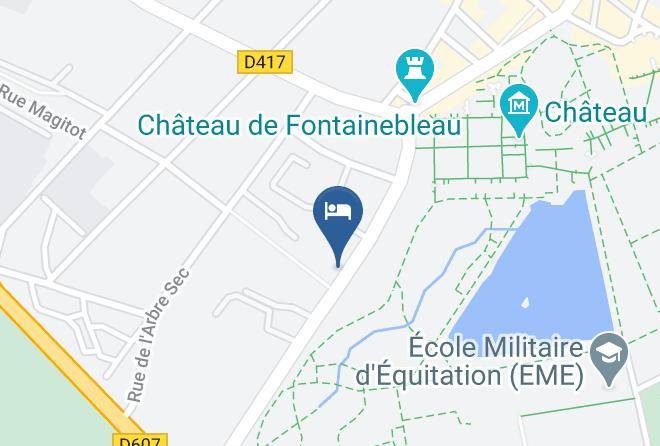 Seine Et Marne - Hotel Campanile Fontainebleau Maps