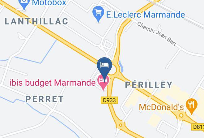 Hotel Campanile Marmande Map
