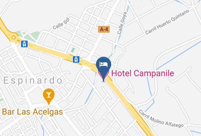Murcia - Hotel Campanile Murcia Maps
