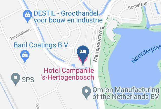 S Hertogenbosch - Hotel Campanile 's Hertogenbosch Maps