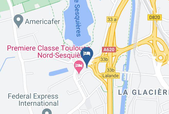 Haute Garonne - Hotel Campanile Toulouse Nord Sesquieres Maps