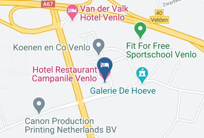 Venlo - Hotel Restaurant Campanile Venlo Maps